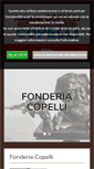 Mobile Screenshot of fonderiacopelli.com